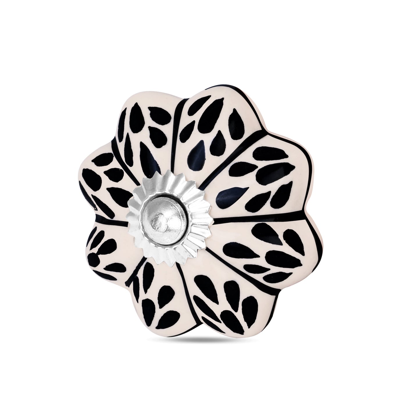 Flower Shaped Leaf Design Knobs