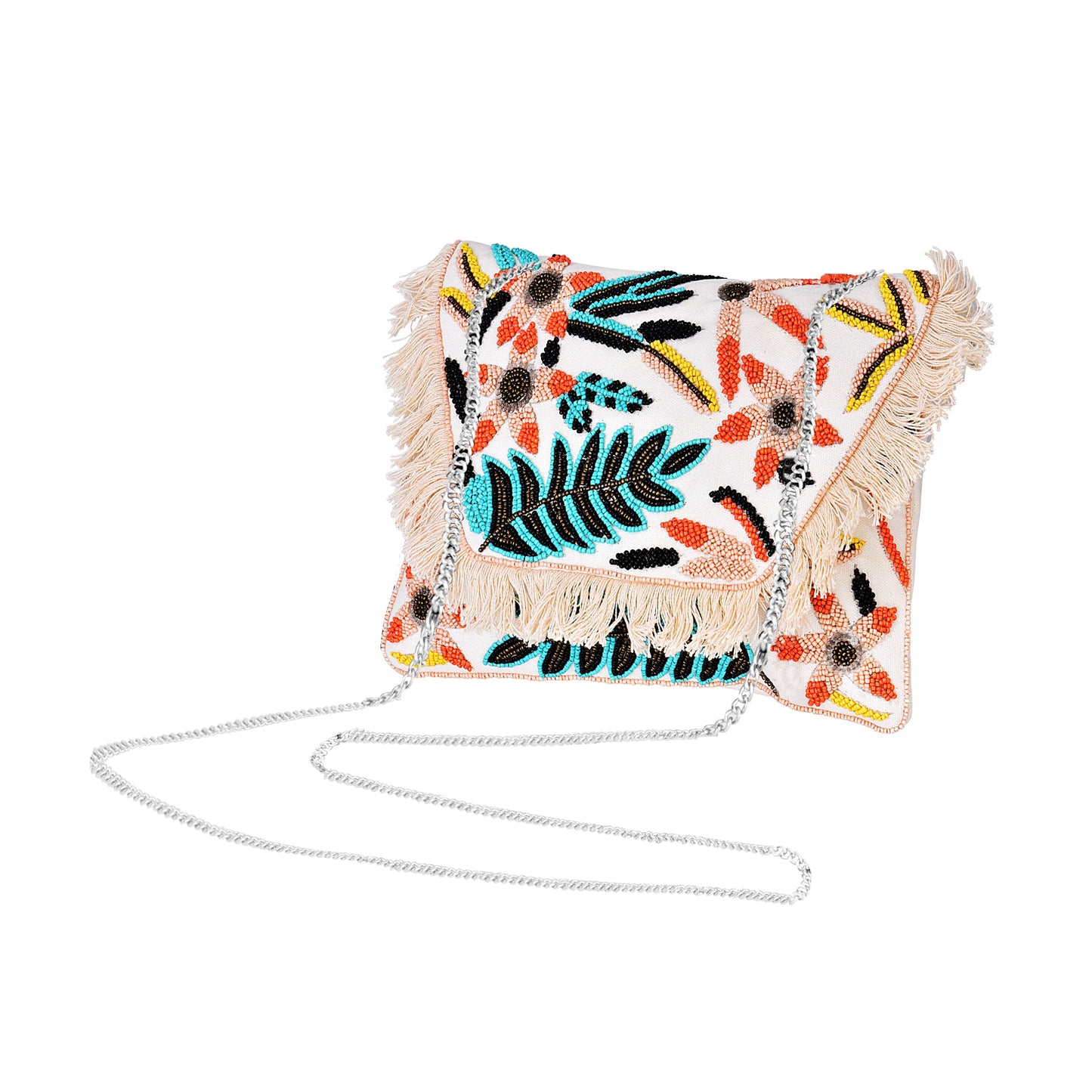 Handcrafted Versatile beaded Sling bag
