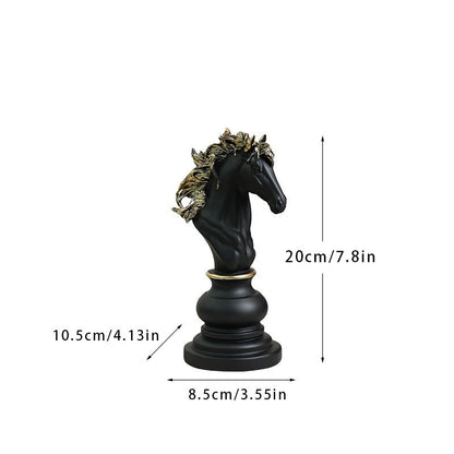 Chess resin ornaments wine cabinets kings queens warhorses chess pieces chessboards home decor