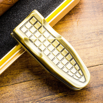 Cigar Opener Multi functional Opener Cigarette Holder Design Portable Cigar Drill Box