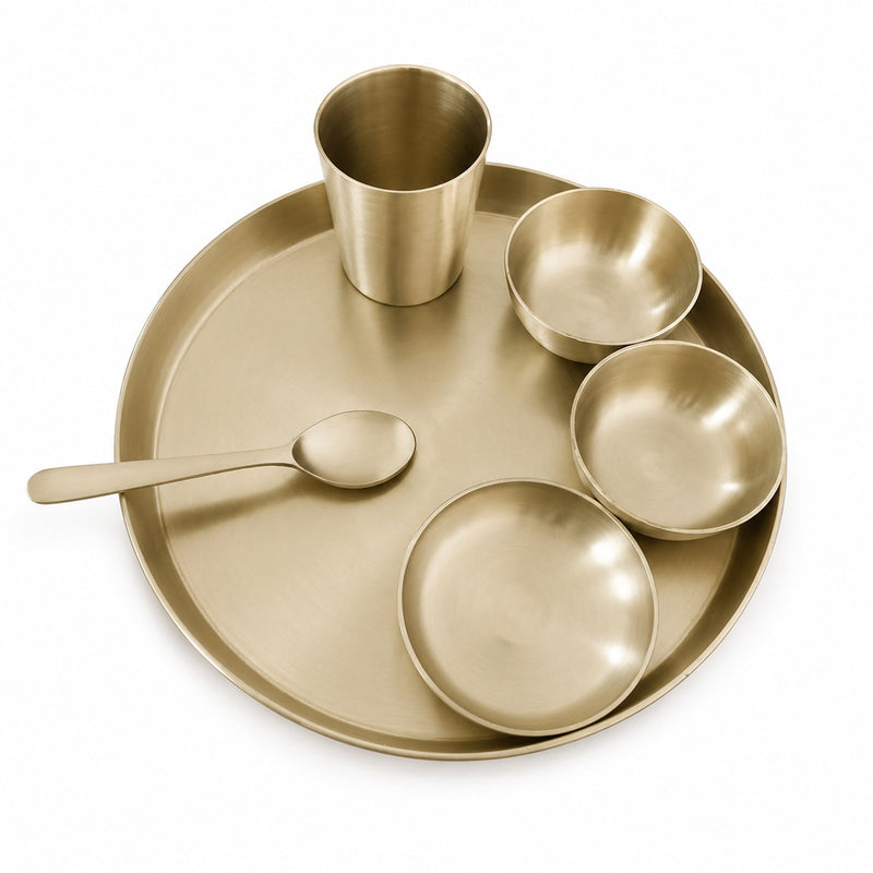 pure kansa thali set of 6