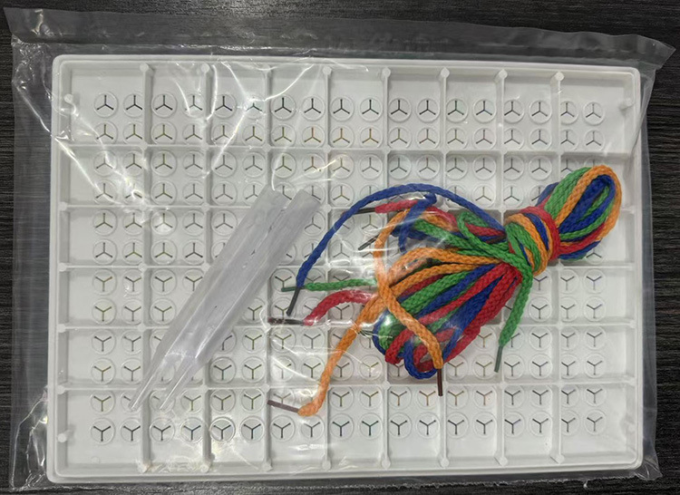 Children's threading board DIY divine pen Ma Liang threading drawing board string puzzle early education puzzle