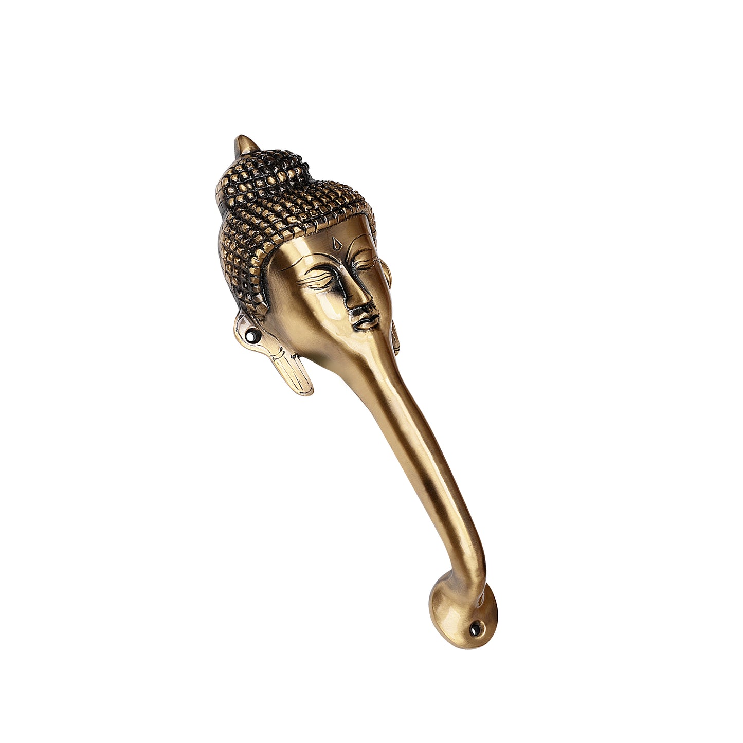 Decorative Gautam Buddha Face Brass Door Handle