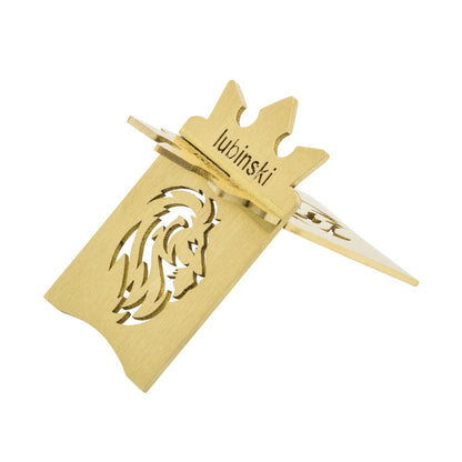 Cigar holder portable metal brass electroplated carbon fiber display cigar holder