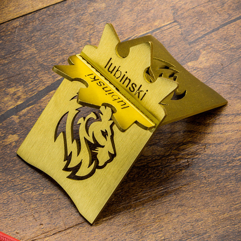 Cigar holder portable metal brass electroplated carbon fiber display cigar holder