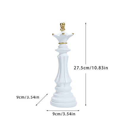 Chess resin ornaments wine cabinets kings queens warhorses chess pieces chessboards home decor
