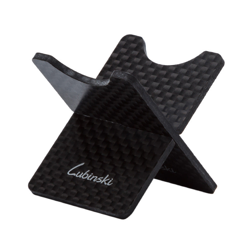 Cigar holder portable metal brass electroplated carbon fiber display cigar holder