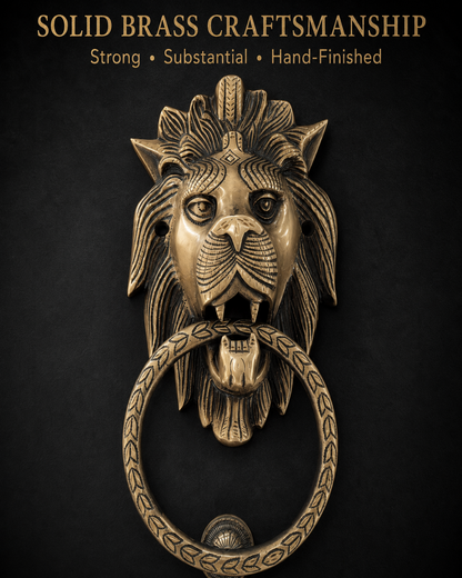 Solid Brass , Hand Finished