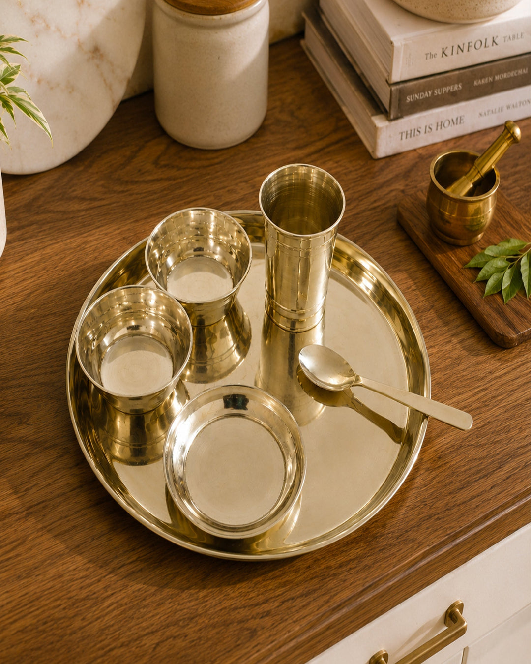Pure kansa dinner set of 6
