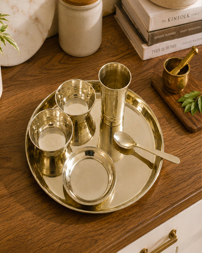Pure kansa dinner set of 6
