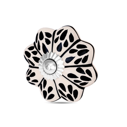 Flower Shaped Leaf Design Knobs