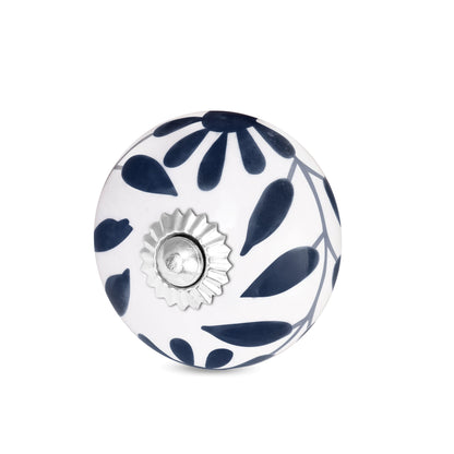 Blue Celestial Leaf Knobs