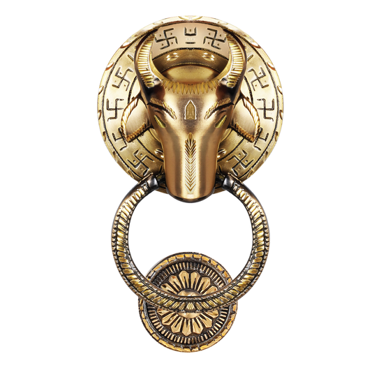 Brass Nandi Majesty Door Knocker