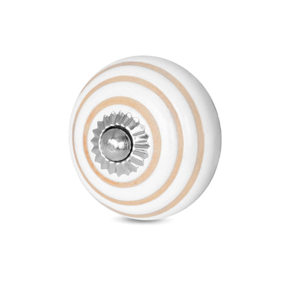 Eternal Charm White With Golden Circle Knob