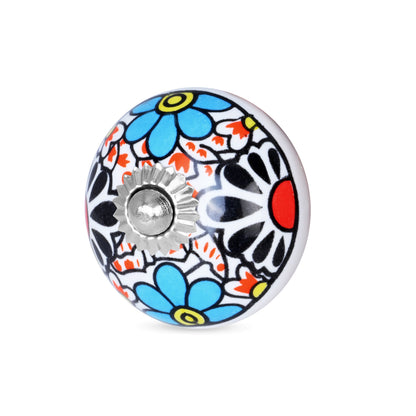 Multicolor Floral Knobs