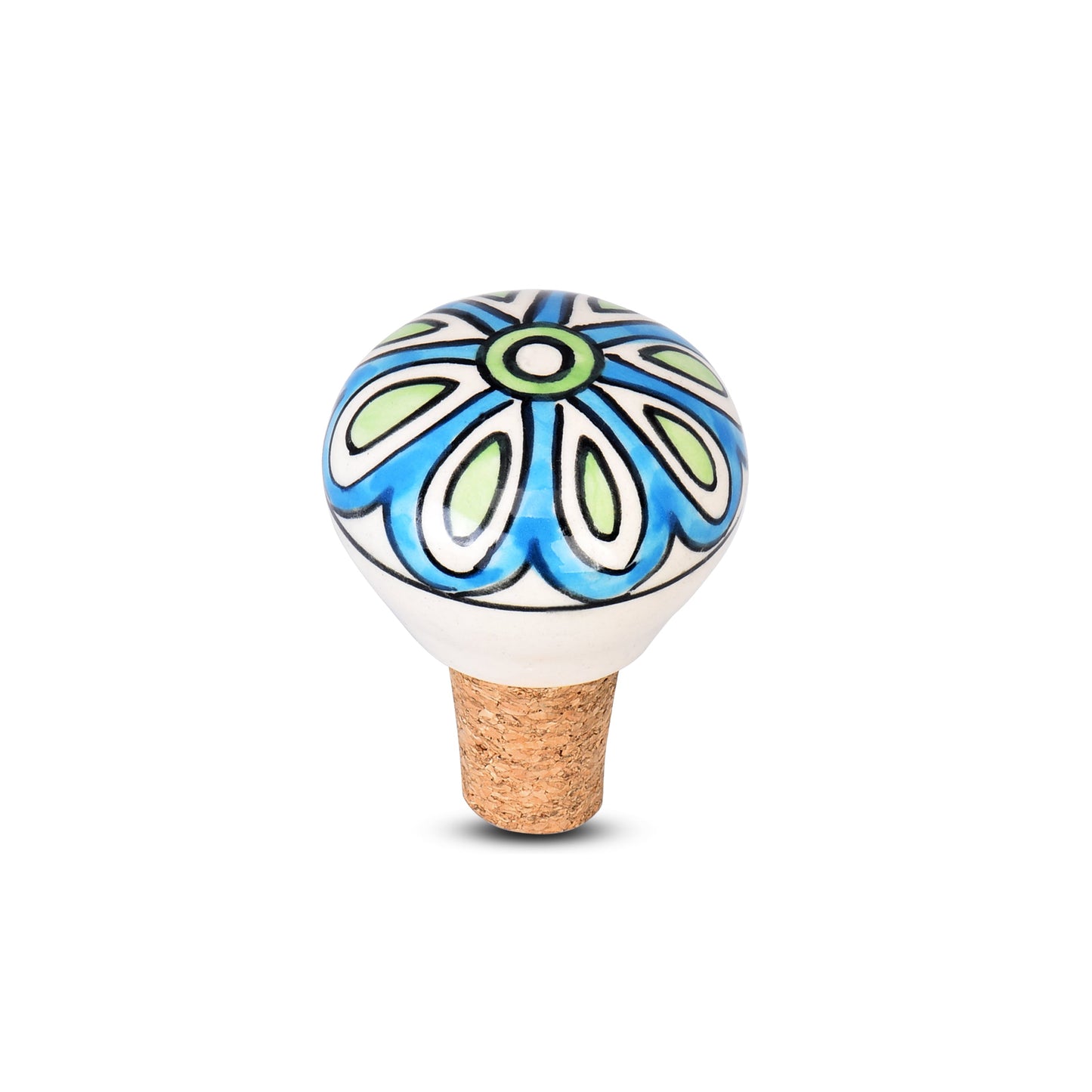 Shining Flower Design Wine Bottle Stopper